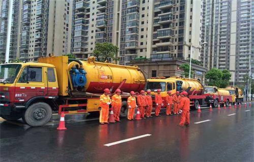 索县市政管道清淤